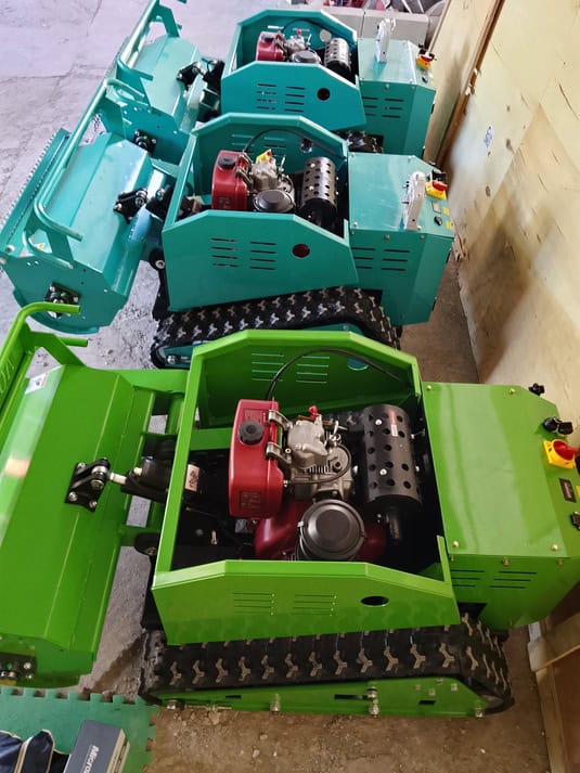 Segadora profesional Agro Rozua modelo 80YC varios